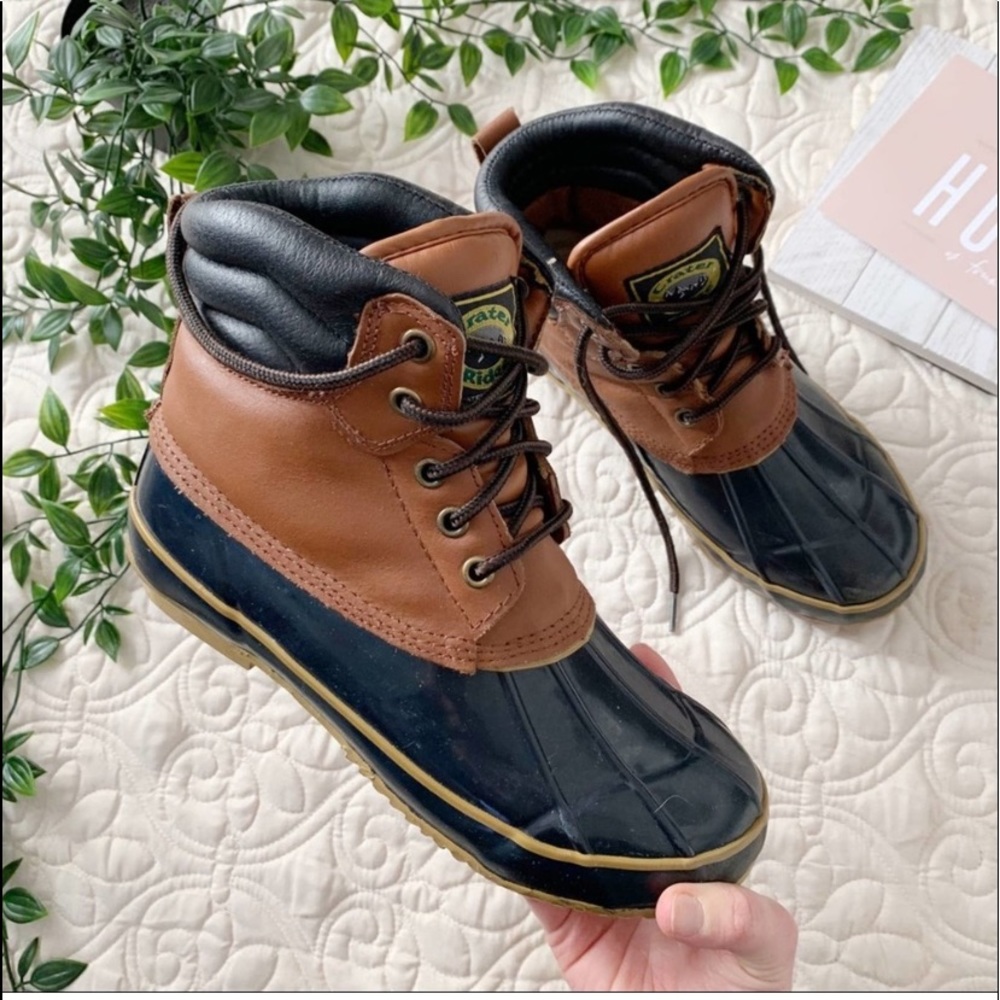 Crater Ridge Waterproof Duck Ankle Boots Sz 7